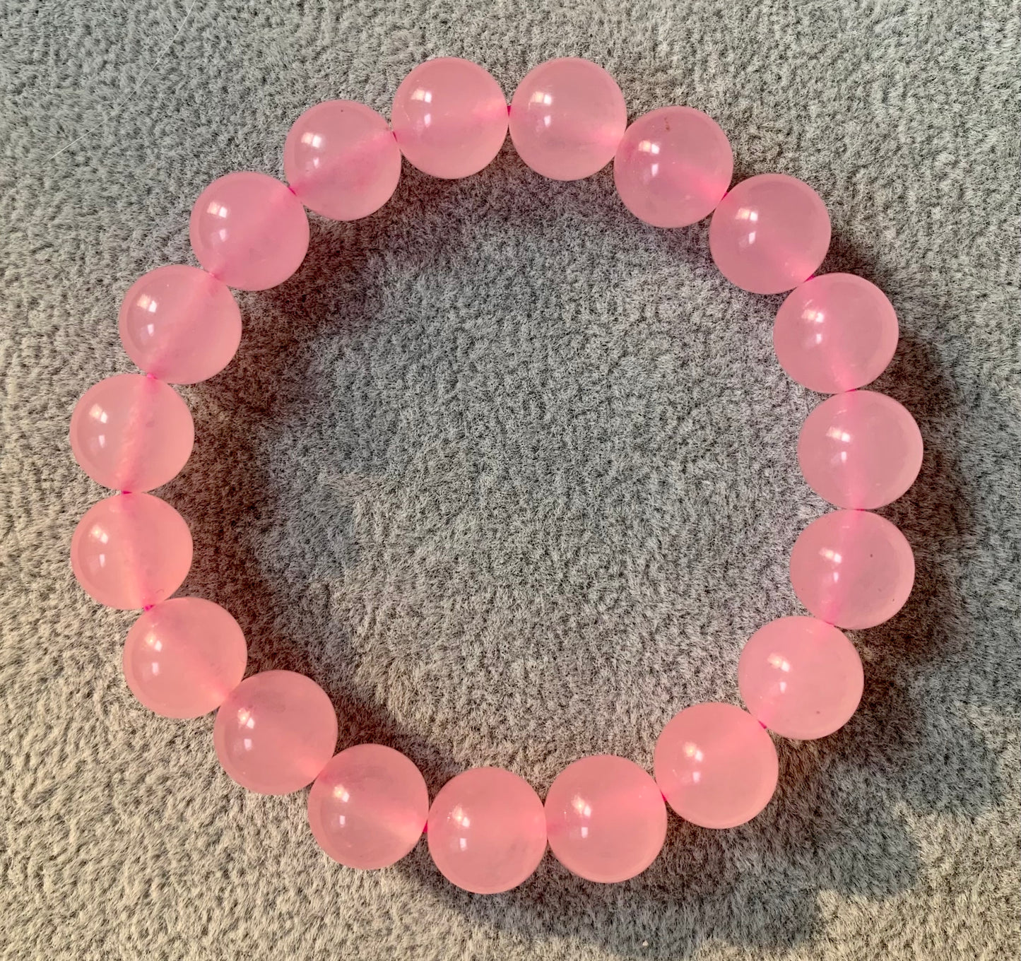 Rose Quartz crystal Bracelets 8mm